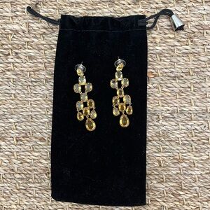 Gold Drop Earrings